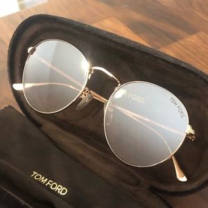 Tom Ford rose gold sunglasses
